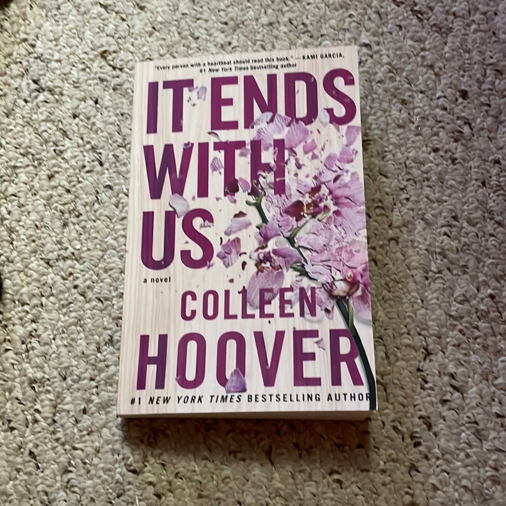 It Ends With Us Book Colleen Hoover